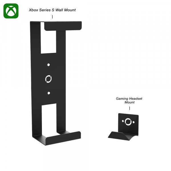 P3D-Lab Wall Mount for Xbox Series S Game Console, Xbox Series S Wall  Bracket